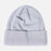 Logo Tag Rib Knit Beanie