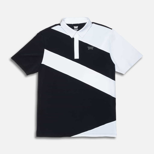 Men's Diagonal Stripe Polo
