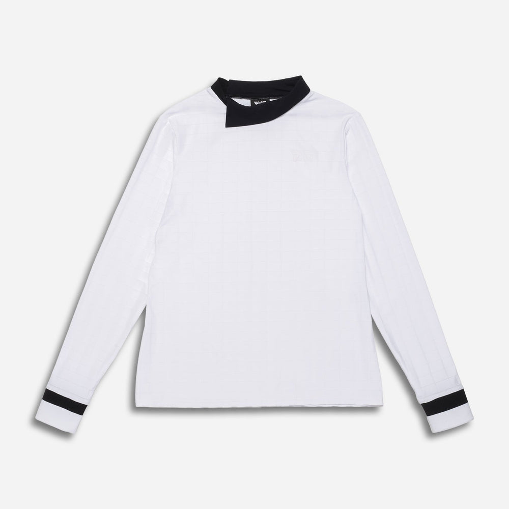 Women's Asymmetric Mock Neck Pullover