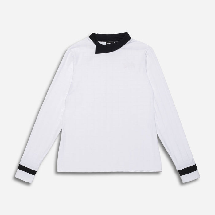 Women's Asymmetric Mock Neck Pullover