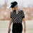 Women's Golf Ball Motif Knitted Top
